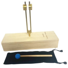 Heilungs-Stimmgabeln Chakra-Griffbrett-Stimmgabeln Farbiges Stimmgabel-Set Planeten 126.22 Stimmgabeln