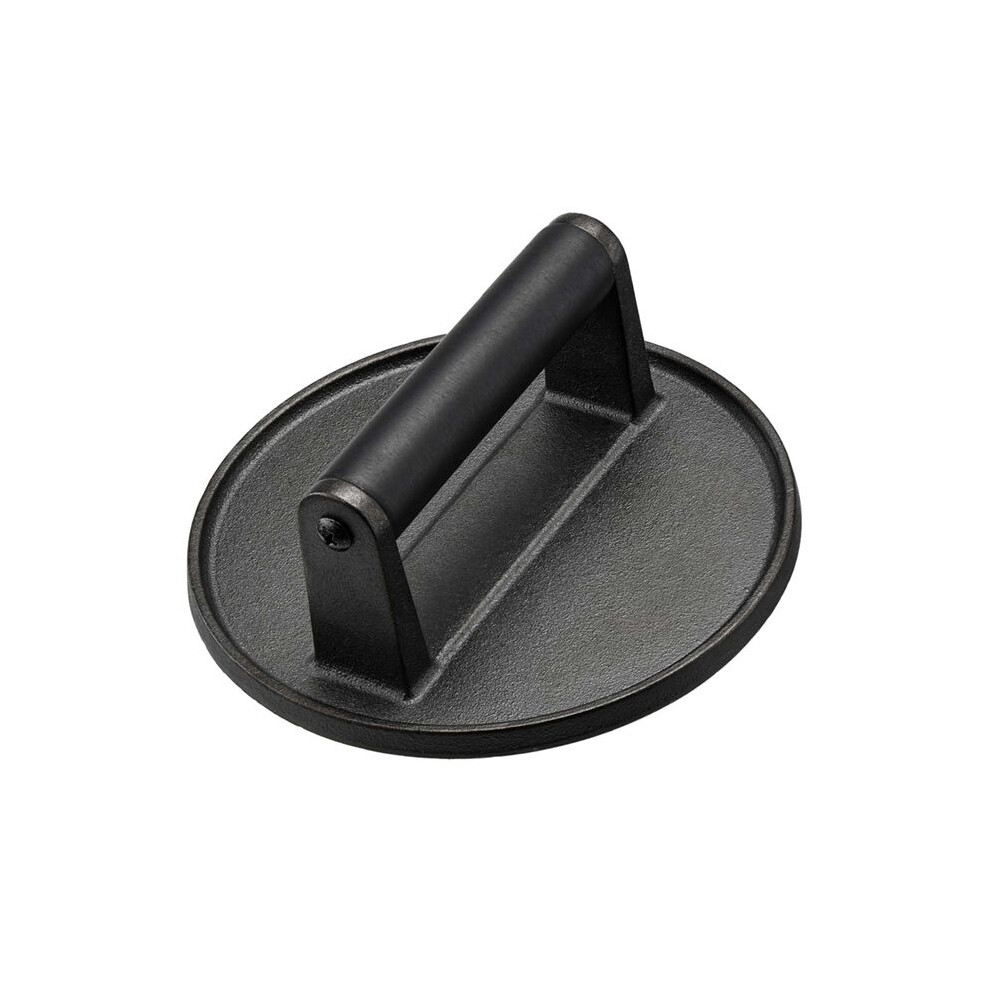 Heavy-Duty Cast Iron Burger Press, 6.5 Inches, Perfect For Griddle, Grill & Skillet, Ergonomic Handle 6031598868875