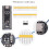 STM32F401 Development Board, STM32F401CEU6 STM32F4 Learning Board, Support for MicroPython/ Programming 6