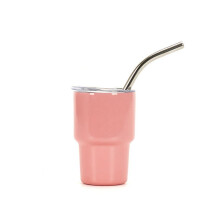 6Pack Tumbler Shot Glass with Straw & Lid, Tumbler Cups, Double Wall Tumbler Shot Glasses, 2Oz(A)