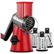 Rotary Cheese Grater, Cheese Shredder Grater Rotary with Handle,Vegetable Mandoline Slicer Shredder for Vegetable