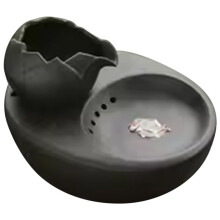 Fonte de Água de Cerâmica para Animais de Estimação com Bomba USB para Gatos e Outros Animais de Estimação Beberem Água.