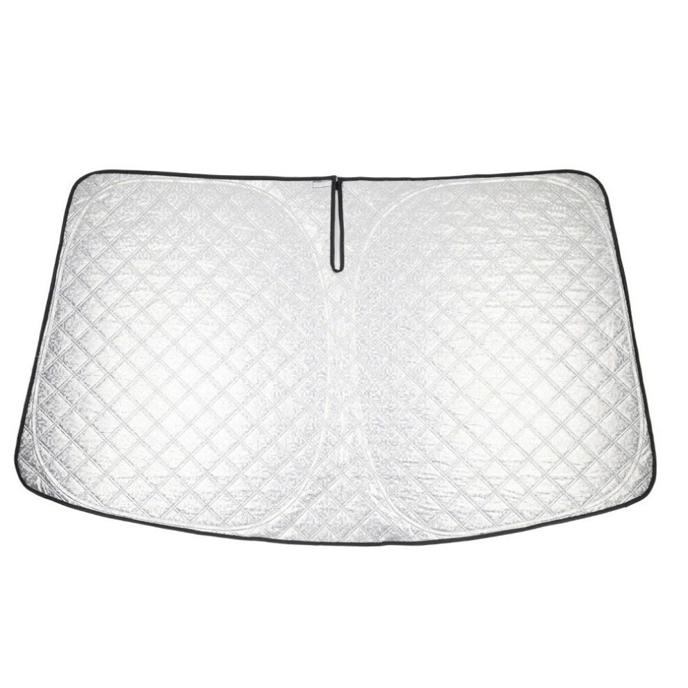 Car Windshield Sun Shade For Volvo Xc40 20192024, Customfit Aluminum Coated Uv Protection Visor 9092120173437