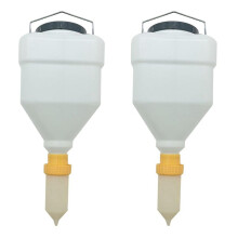 2X Salad Dressing Squeeze Bottle Hanging Sauce Dispenser Large Diameter Sauce Squeeze Bottle Kitchen Utensils