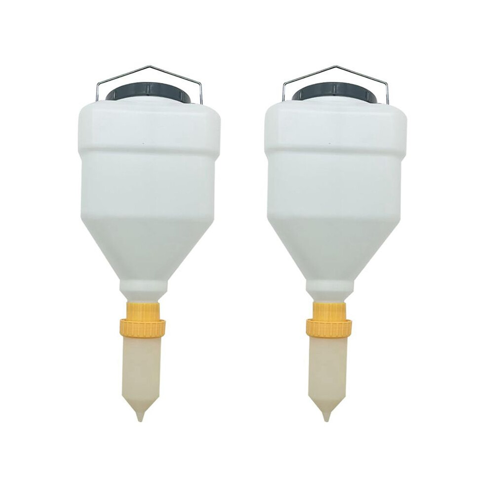 2X Salad Dressing Squeeze Bottle Hanging Sauce Dispenser Large Diameter Sauce Squeeze Bottle Kitchen Utensils 6031394901301