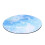 Computer Mouse Pad Beautiful Game Round Earth Planet Mousepad  Rubber + Cloth 1
