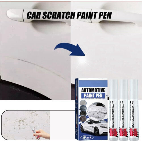 Car Scratch  Pen Black Touch Up Paint for Cars Quick Scratch  Precise Application 2