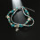 Turquoise Beaded Beach Anklet Turtle Anklet Starfish Anklet Nautical Anklet Beaded Anklet 5