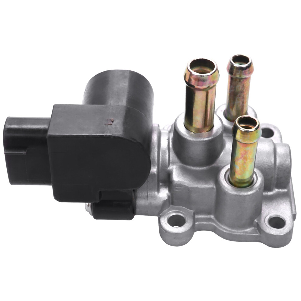 2X 136800-1060 22270-16090 Idle Air Control Valve For Idle Speed Motor 2227016090 1368001060 Silver/Black 4713745028166