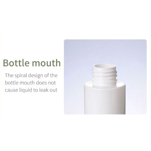 100Ml Spray Bottle Empty White Plastic Fine Mist Travel Atomiser - Refillable & Reusable  Travel Bottles 2