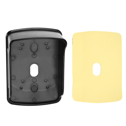 Waterproof ABS Access Control Cover Protective Shell Black with Paste Board 1
