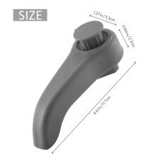 Grey Adjustable Wrench Adjustment Lever Handle Left And Right Applicable 1998-2002 for 2000-2014 for Transit Mk6 Mk7