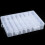 24 Compartment Slot Storage Box Practical Adjustable Plastic Case For Bead Rings Jewelry Display Organizer Storage Box Tool Container 2