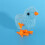 1 Pezzo Fuzzy Chick Hopping Wind  Toy Clockwork Pollo 4