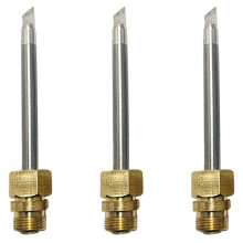 3X 510 Interface Soldering Iron Tip Portable USB Soldering Iron Tip Welding Rework Accessories, Knife Tip