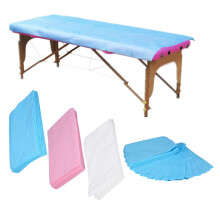 100Pcs/Set Disposable Thicken Non-Woven Beauty Salon Massage Bed Cover Sheets, 80X180cm,