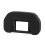 2X Black Rubber Wrapped Plastic Eyecup Eyepiece EB for   60da 6D 5DII 3