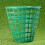 Golfe Basket  Container com Handle  Rack para Stadium Outdoor Sports Verde 2