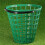 Golfe Basket  Container com Handle  Rack para Stadium Outdoor Sports Verde 3