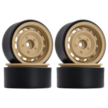RC Crawler Beadlock Wheels 4Pcs 1.9 Inch Rims Compatible with TRX4 SCX10 Gen8 Redcat Axial 1/10 Scale