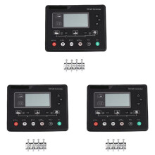 3X 6120U AMF Generator Set Controller LCD Automatic Start Genset Ats Control Box Terminal Charge Panel Alternator 6120
