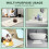 Stone Drying Mat for Kitchen Counter,Foldable Dish Drying Mat, Quick Dry Stone Drying Mat,Food-Safe & Multipurpose 1PCS 4