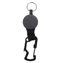 9 Pack Retractable Keychain - Heavy Duty Badge Holder Reel with Multitool Carabiner Clip,Key with Steel Wire Cord