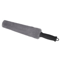 Car Vent Cleaning Brush with Flexible Core, Scratch Soft Bristles, DualUse Auto Detailing Tool