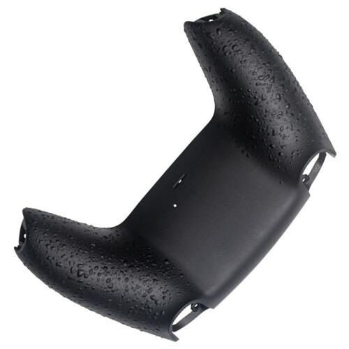 5X Bottom Back Shell Non-Slip Rear Housing Game Improvement Replacement Parts for PS5 Controller Black 1