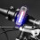 Multifunction Red Blue Waterproof USB Rechargeable Tail Light 800mAh 7