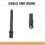 2 Set Lower Shift Cable Kit 865436A02 Replacement Spare Part for  Alpha Gen One & Two 1 2 R MR MC 5