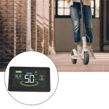 6X H6C Electric Bike LCD Display Meter 24V-60V E Scooter LCD Panel Color Screen with USB UART for Electric Bike(5PIN)