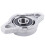 2X KFL000 Bore Inner 10mm Flange  Mounted Pillow Block Bearings 2