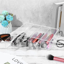 2X Organiseur en Acrylique, Support de Rangement Transparent pour Ruban Washi avec 4 Tiroirs Coulissants, pour Scrapbooking, Fournitures D'Artisanat