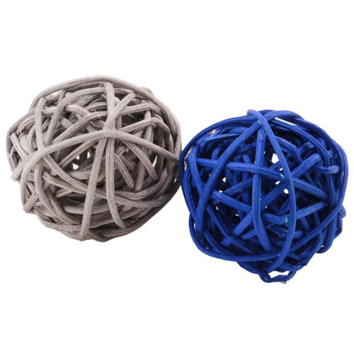 30Pcs Rattan Balls Decorative  Orbs Vase Fillers Table Decor, for Ceiling Orb Grapevine  Decorations 1