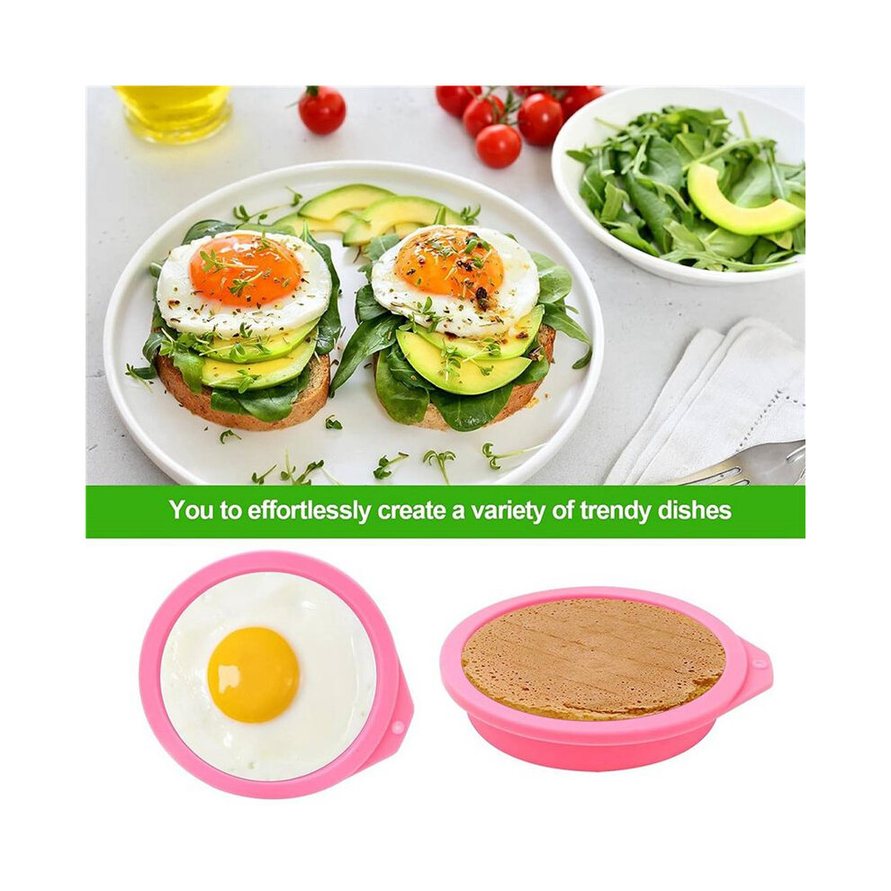 8 Pcs Air Fryer Egg Molds, Air Fryer Egg Molds Silicone, For Muffin Lids, Toast, Non-Stick Air Fryer Accessories 6033584856507