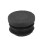 Round Table Chair Leg Tube Pipe Insert End Cap 19mm Dia 90Pcs Black 7