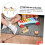 Woodpecker Shape Wooden Percussion Instrument with Pull String Finger Castanet Doorbell, 3 Sets 3