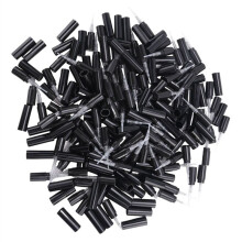 500Pcs / Lot 2Ml Black Plastic Perfume Spray Bottle Sample Spray Sprayer Atomizer Perfume Bottle