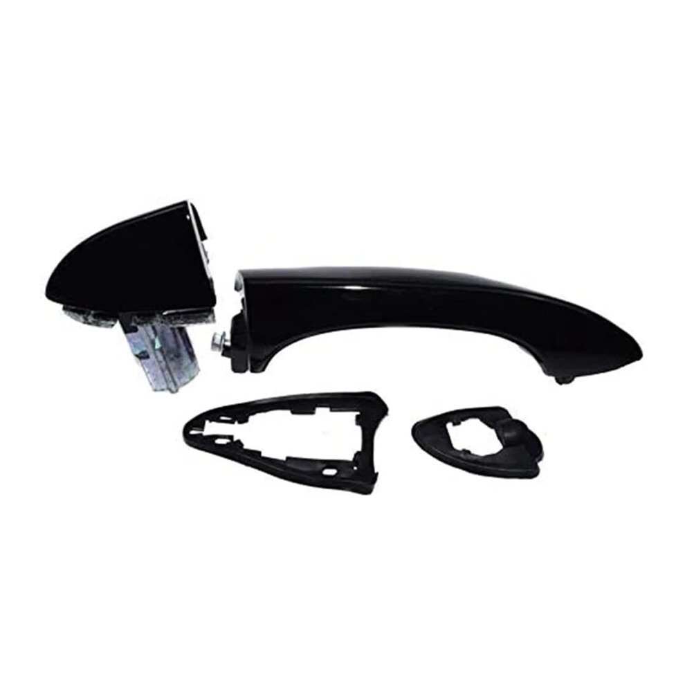 Right Exterior Door Handle Kit Bright Direct Fit Replacement For Bmw X5 E53 2000Â2006 Black 9771547550228