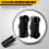 Front Left Right Bumper Support Bracket for  Q50 2014 - 2021 620454GA0A 620444GA0A 7