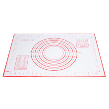 Red Silicone Kneading Pad, Non-Slip Baking & Cutting Board