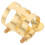 La ligature de saxophone à réglage unique à vis compacte la 1