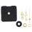 3X DIY Clock Metal Texture  Wall Clock Retro Wall Clock Movement Accessories 5