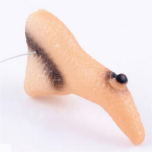 Witch Costume Nose Latex Witch Nose for Halloween Cosplay with Elastic Strap and Realistic Look