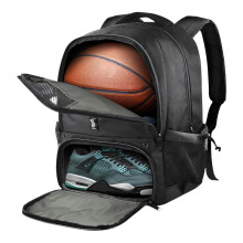 Strong Basketball And Football Equipment Holder Having-Black