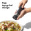 External Adjustable Pepper Grinder, Comfortable Pepper Grinder Manual for Pepper, Salt and Other Spices 2
