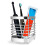 Stainless Steel Toothbrush Holder, Multifunctional Drain Rack, Rust-Proof, Black 5