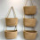 Household Wall-Mounted Storage Basket, Two-Layer Hanging Woven Basket, -2 2