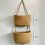 Household Wall-Mounted Storage Basket, Two-Layer Hanging Woven Basket, -2 9